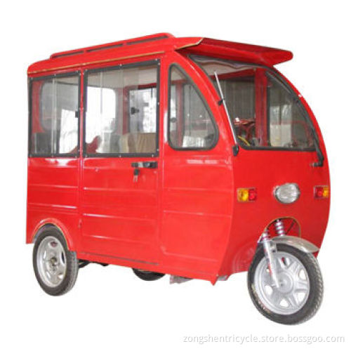 Electric passenger tricycle